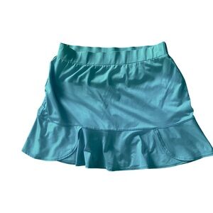 Tail Aqua Green Skort -S aqua green.  polyester spandex